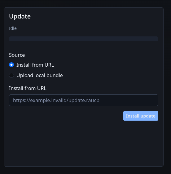 Settings Update
